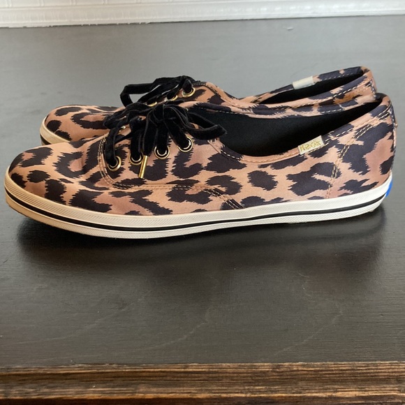 Keds for Kate spade Leppard print sneakers women’s sz 9 EUC - Picture 5 of 10